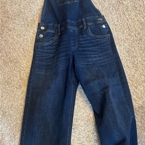 Levi's Indigo Denim Overalls with Contrast Stitching